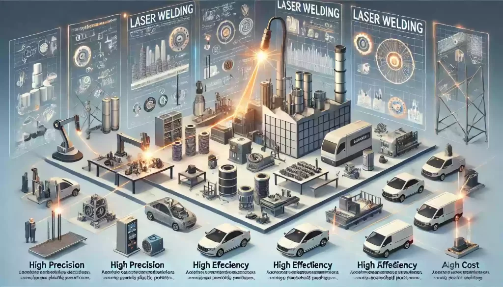 a picture of Application and Advantages of Laser Welding Machines in the Field of Plastic Products