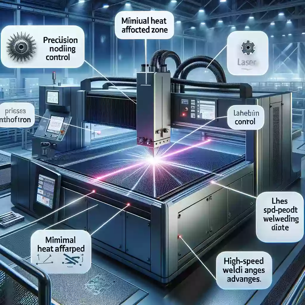 a picture of The Process Advantages of Laser Welding Machine in Welding Ultra-thin Materials