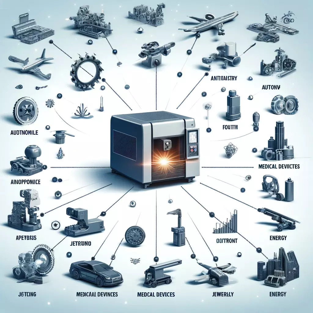 a picture of Industries Suitable for Laser Welding Machines