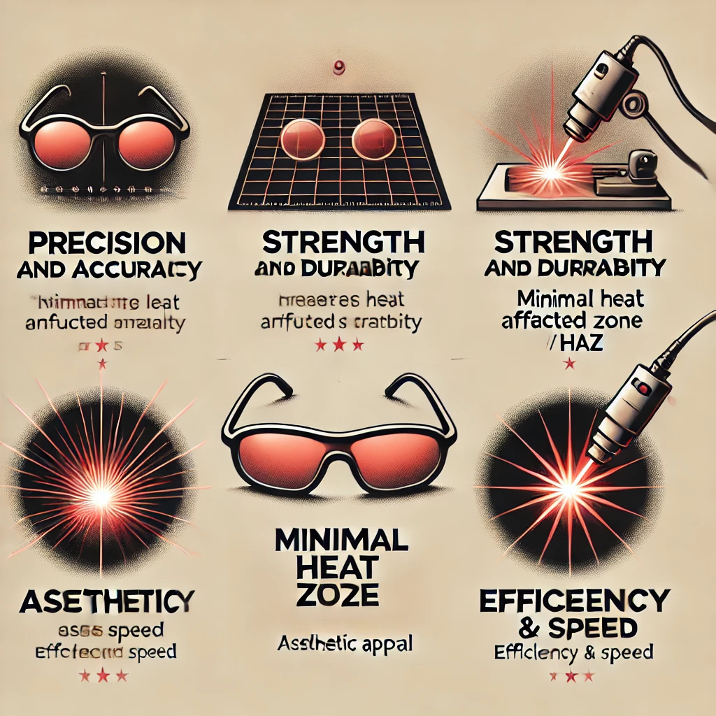 The Application of Laser Welding Machines in Eyeglasses Manufacturing