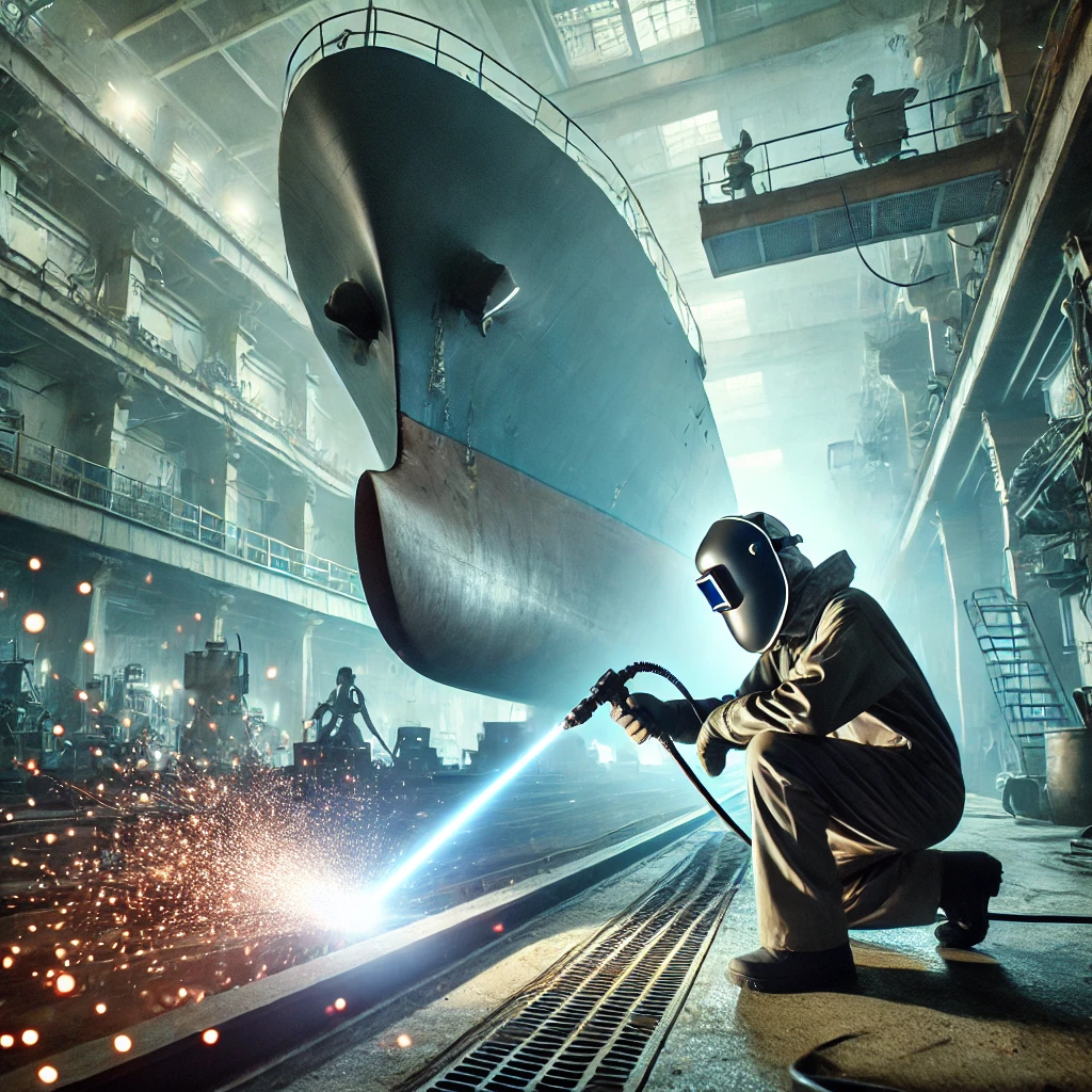 The Application of Laser Welding in the Shipbuilding Industry